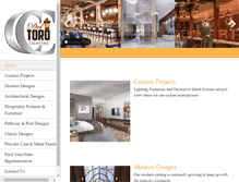 Tablet Screenshot of deltorolighting.com